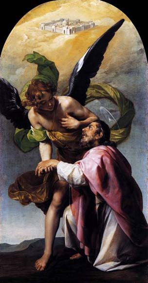 Saint John the Evangelist-s Vision of Jerusalem